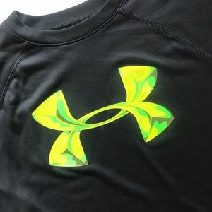 Under Armour Shirts & Tops - Boys Under Armour Grey Green Shirt Size Small EUC Under Armour Shirts & Tops - Boys Under Armour Grey Green Shirt Size Small EUC